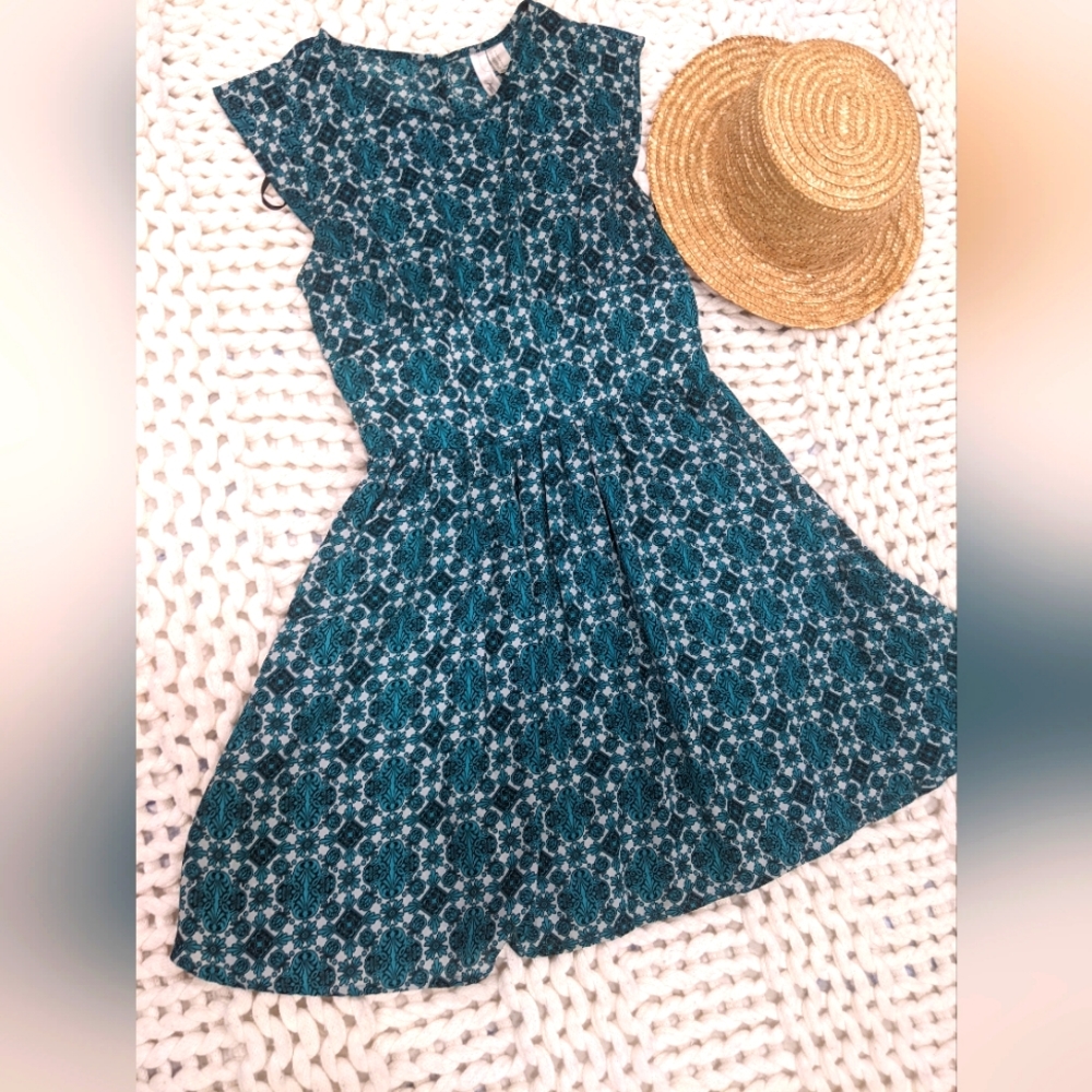 Forever21 Teal Mini Dress